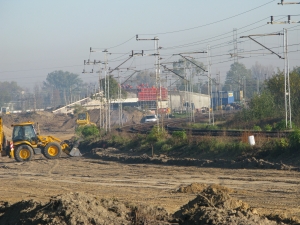 Nowo budowana linia kolejowa na lotnisko im. Chopina w Warszawie.