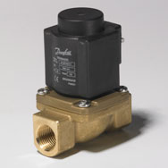 Zawory elektromagnetyczne Danfoss