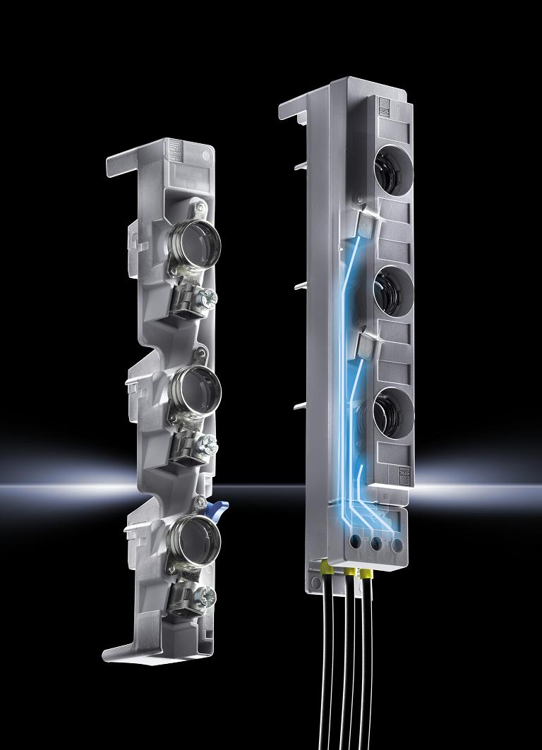 Nowe, montowane na szynach zbiorczych podstawki bezpiecznikowe robią wrażenie dzięki znacznym ułatwieniom montażu i prostej technologii podłączania.