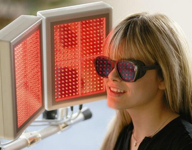 Fototerapia diodami LED