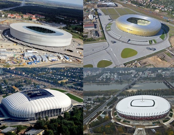 Stadiony Euro 2012