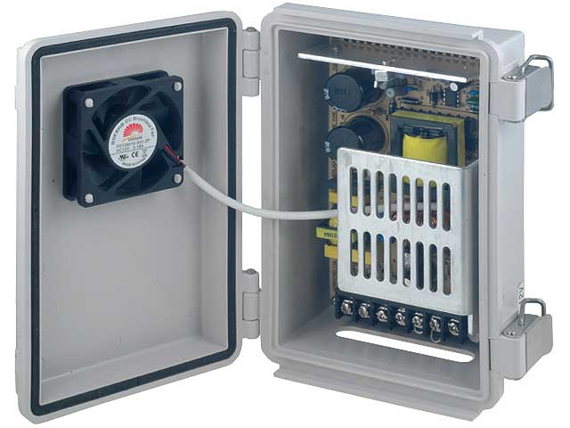 Deszczoodporne zasilacze przemysłowe ENSTICK