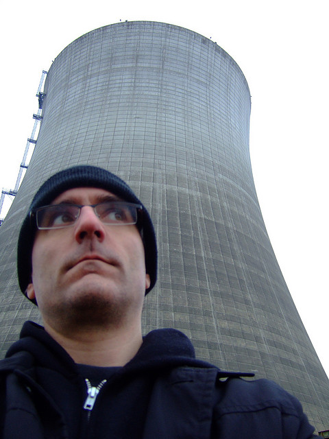 Jednym ze zwiedzających Energetab była maskotka Tauronu