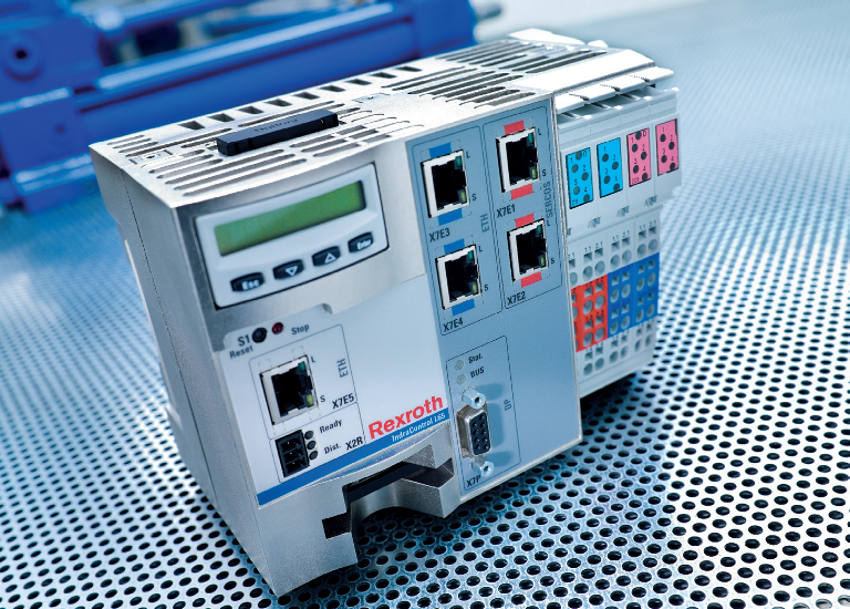 System sterowania ruchem do aplikacji zaawansowanych IndraMotion MLC umożliwia pełne wykorzystanie zalet wynikających z zastosowania układów hydraulicznych dzięki dostępnym, już wstępnie zaprogramowanym funkcjom know-how z zakresu hydrauliki