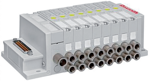 Wyspa zaworowa AV03 z przyłączem D-SUB