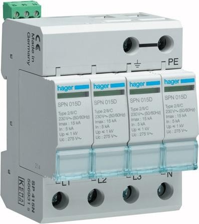 Moduł wtykowy ochronnika przepięciowego