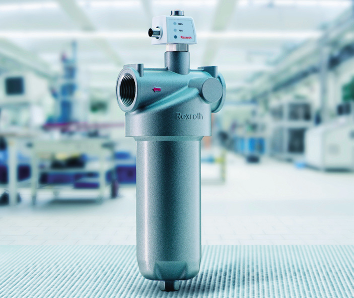 Efekt cyklonu pozwala na dłuższe utrzymanie czystości filtra