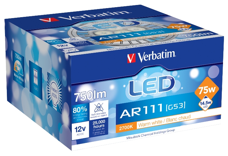 Verbatim LED AR111 pack