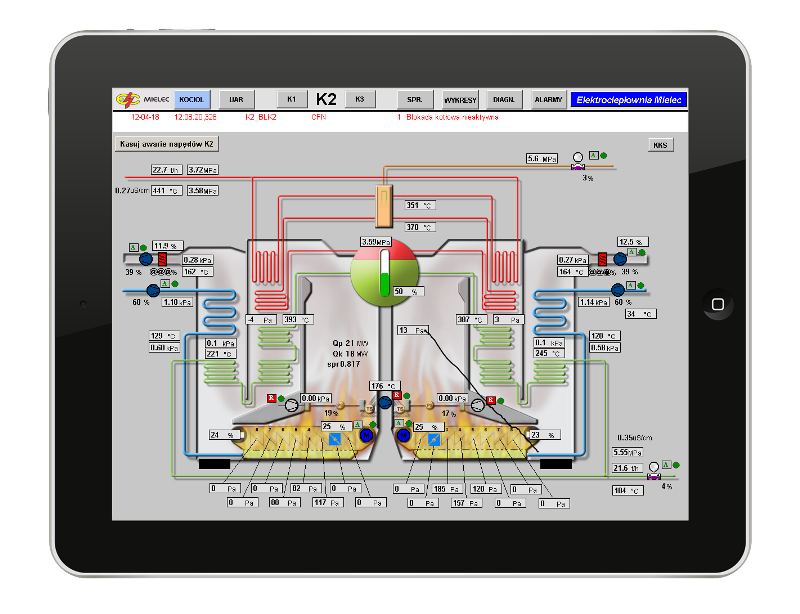 Proficy SCADA, czyli wizualizacja dla Apple iPad