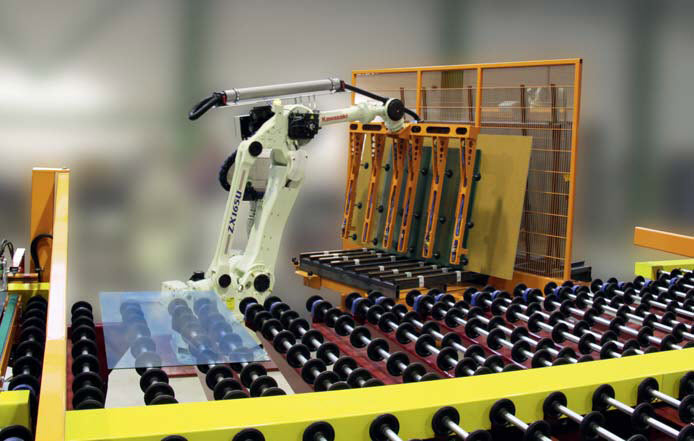 Zrobotyzowana produkcja szkła