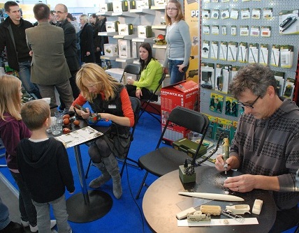 Lange Łukaszuk w salonie Hobby 2012 i na targach MeCaTech 2012