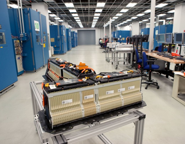 Zestaw akumulatorów litowo-jonowych zasilających Chevroleta Volt