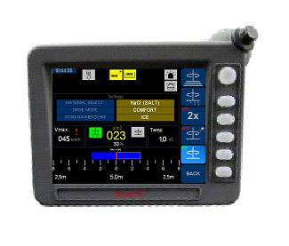 System sterowania posypywarką ISC