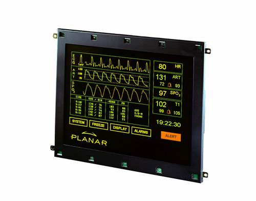 Kolorowy wyświetlacz elektroluminecencyjny firmy Planar
