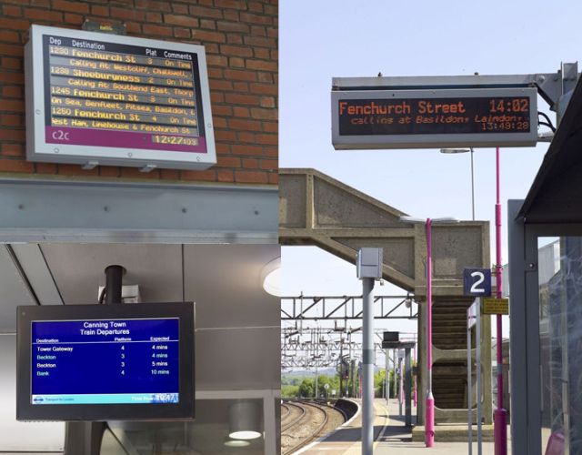 System informacji pasażerskiej oparty na GPS