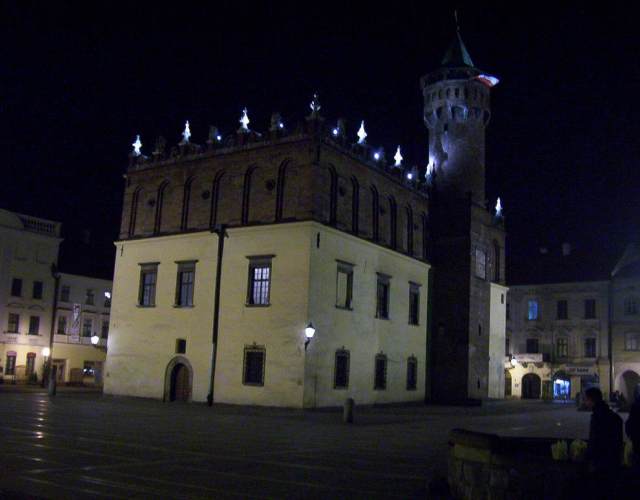 Gliwice nocą