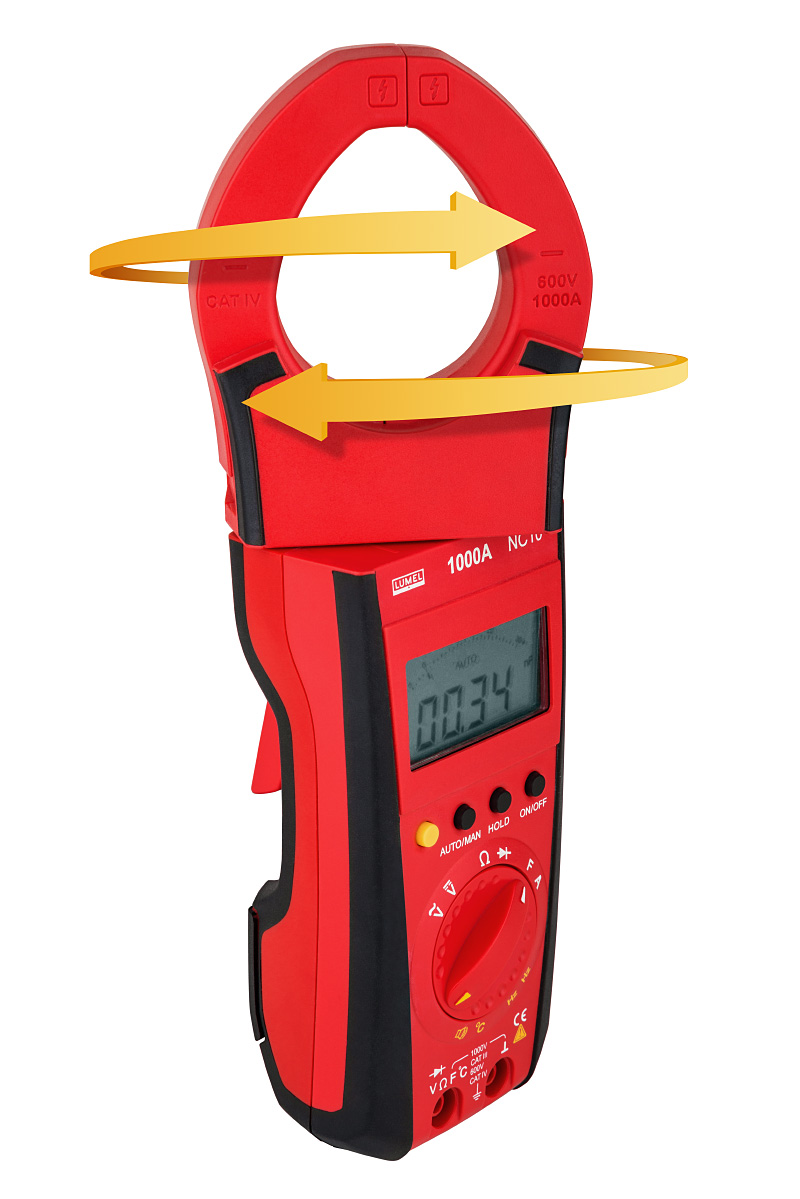 Innowacyjna konstrukcja obrotowej części pomiarowej umożliwia pomiary w trudno dostępnych miejscach