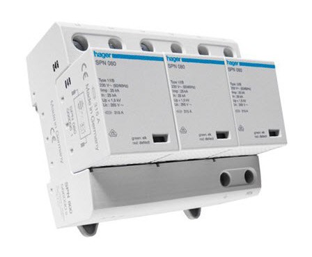 Ogranicznik przepięć Hager SPN 080