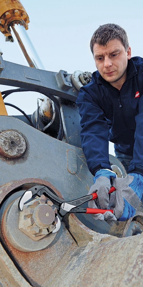 Szczypce Knipex Alligator XL 400 mm o zwiększonym zakresie chwytu