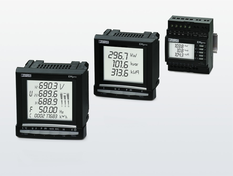 Urządzenia pomiarowe EMpro do zarządzania energią