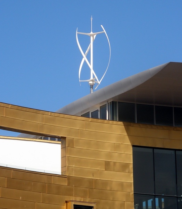 Turbina wiatrowa o pionowej osi obrotu