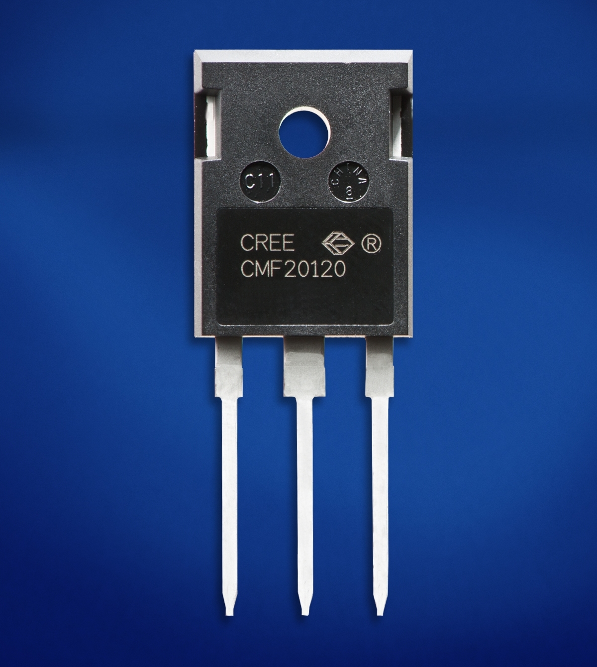 Tranzystor CREE CMF20120D wykonanego z węglika krzemu