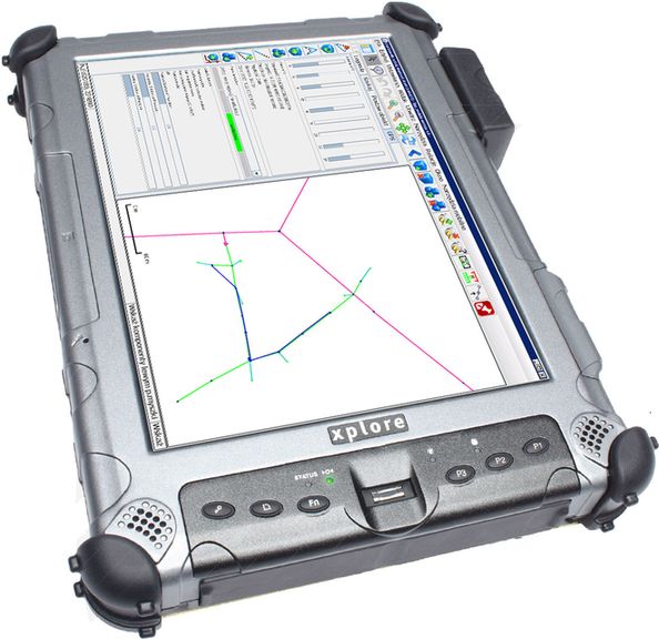 Urządzenie wspomagające spis z natury instalacji oświetleniowej w terenie
