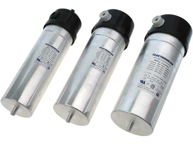 Kondensatory trójfazowe Electronicon w technologii MKPg