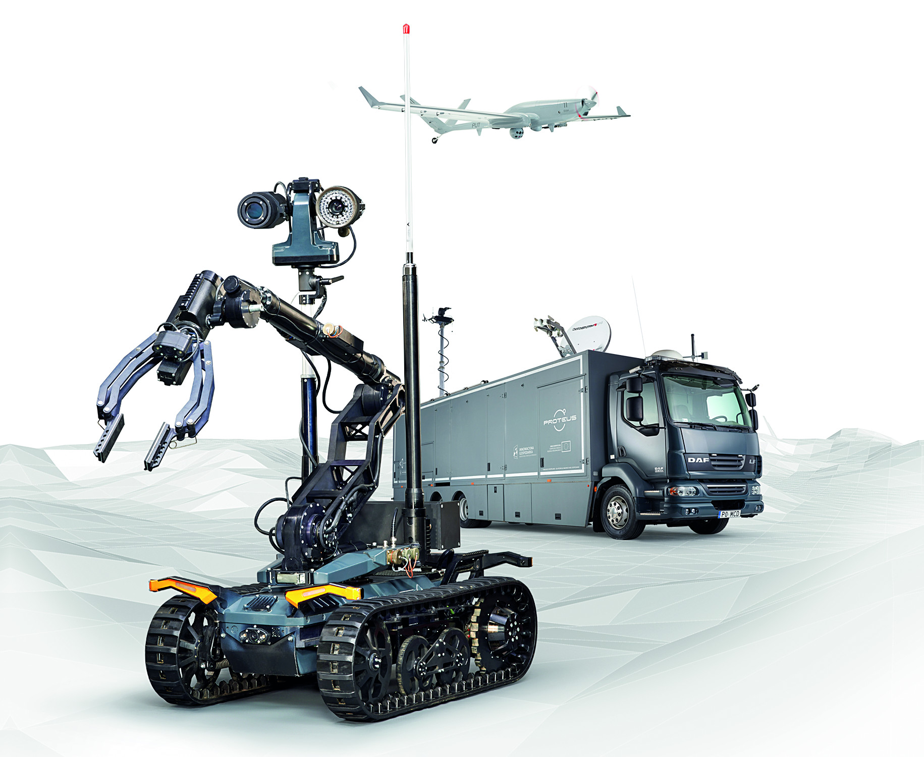 Zintegrowany mobilny system wspomagający działania antyterrorystyczne i antykryzysowe - Proteus