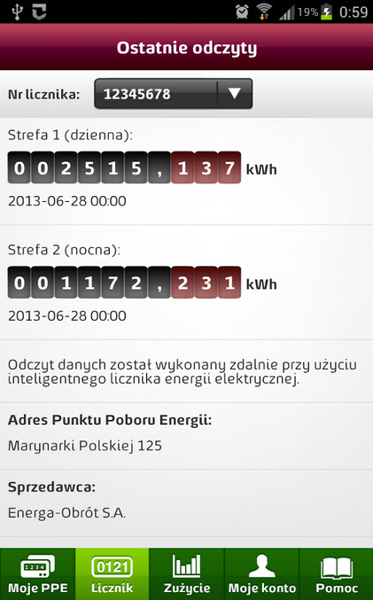 Energa-Operator udostępniła klientom aplikację „Mój Licznik”