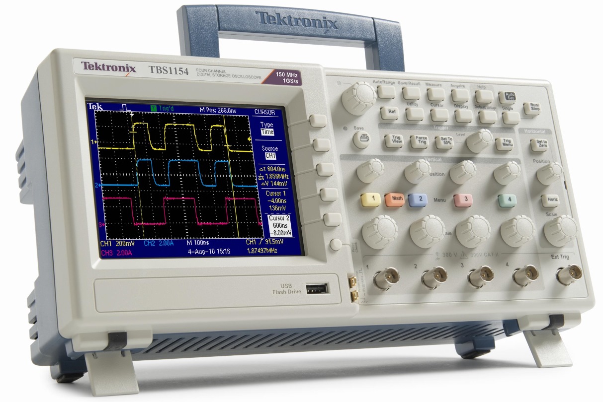 Farnell element14 dzięki współpracy z firmą Tektronix oferuje teraz czterokanałowe wersje oscyloskopów z serii TBS1000.