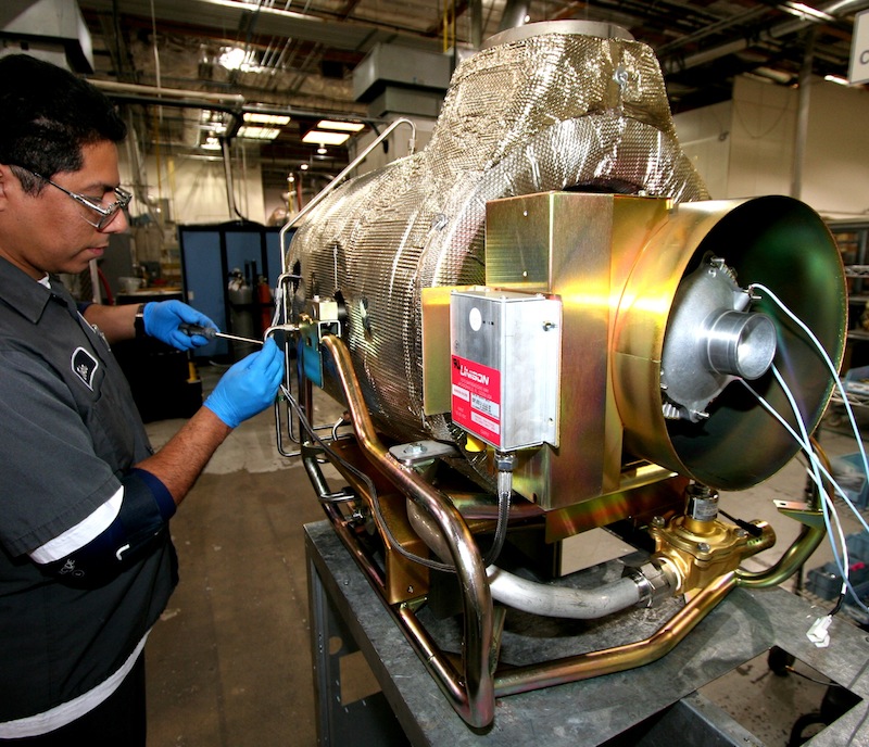 Mikroturbina C65 firmy Capstone