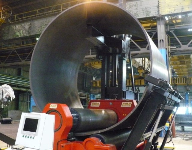 Największa w Polsce linia produkujące wieże wiatrowe w Polsce