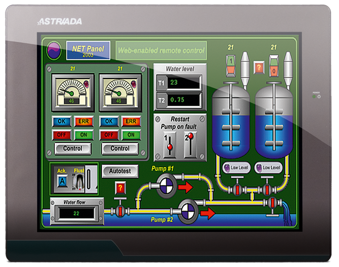 Panel operatorski Astraada HMI Panel AS43TFT0425