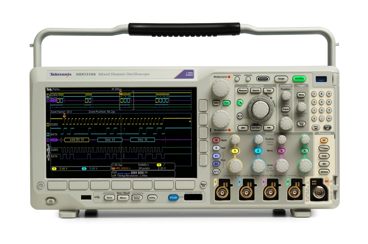 Oscyloskop MDO3000 firmy Tektronix