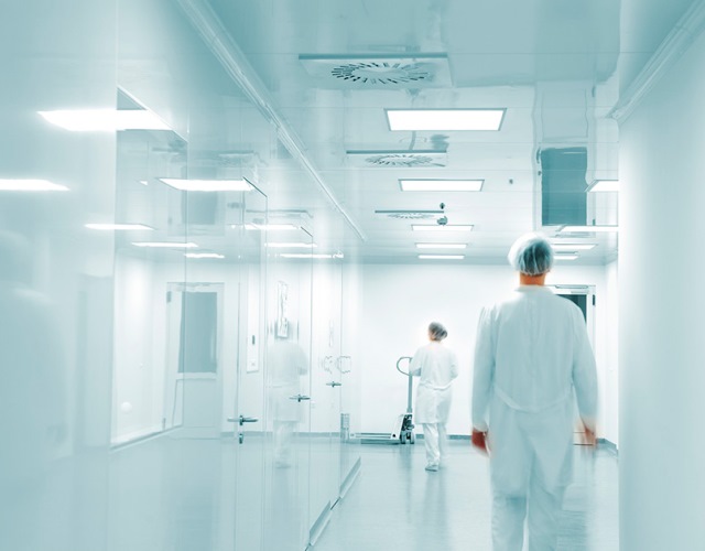 Oprawy CODIA LED w szpitalu