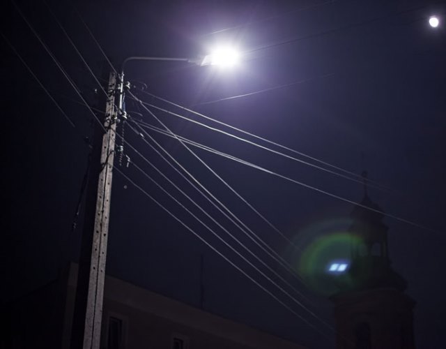 Oświetlenie drogowe LED po modernizacji w gminie Wschowa (lubuskie)