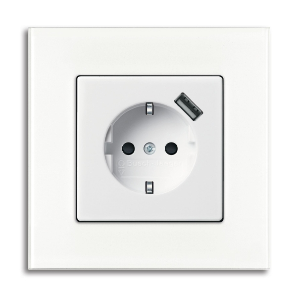 Gniazdko elektryczne z wejściem USB