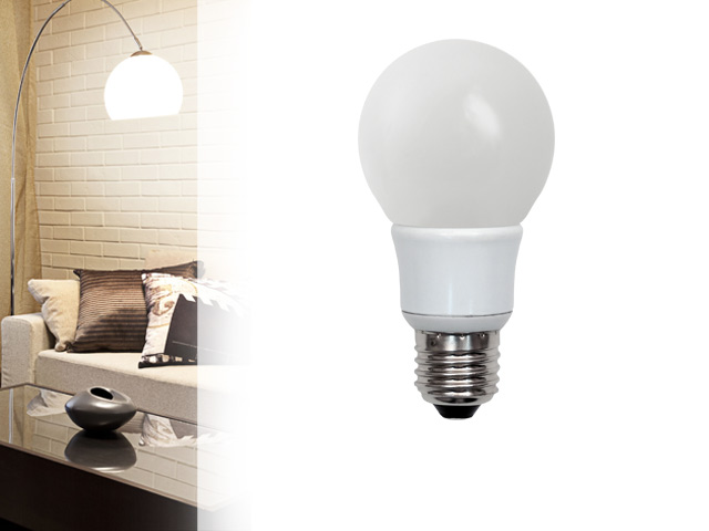 Żarówka LED Kanlux OMNI LED COB E27-WW o klasycznym kształcie i kącie świecenia 270º