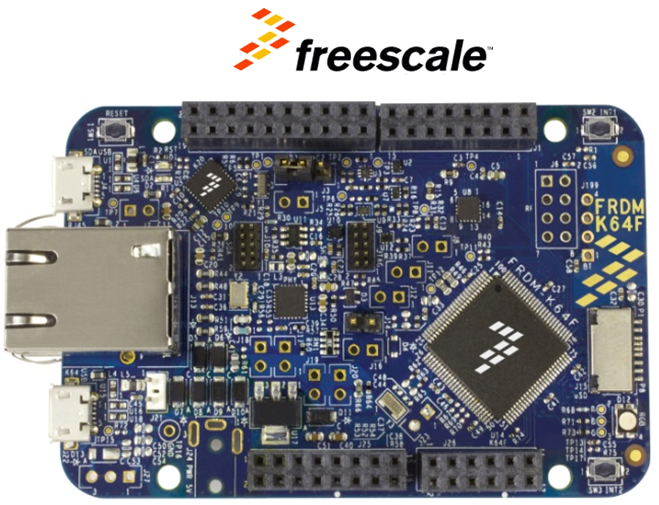 Platforma rozwojowa Freescale Freedom FRDM-K64F oparta na architekturze ARM dla użytkowników mikrokontrolerów Kinetis K64, K63 i K24