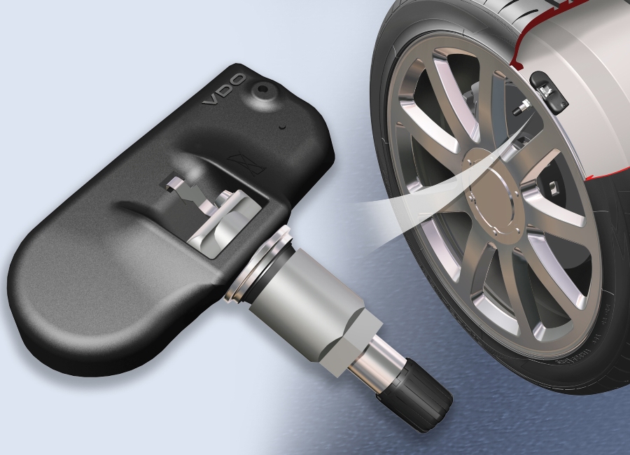 System monitorujący TPMS (ang. Tyre Pressure Monitoring System)