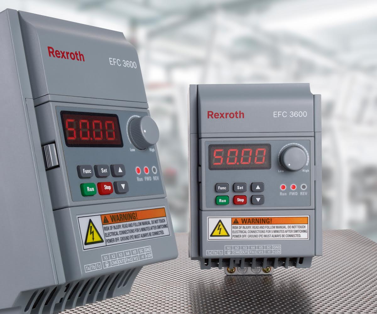 Dzięki elektronicznej przetwornicy częstotliwości serii EFC 3600 możliwe jest stworzenie oszczędnych rozwiązań dla aplikacji sterowania procesem.