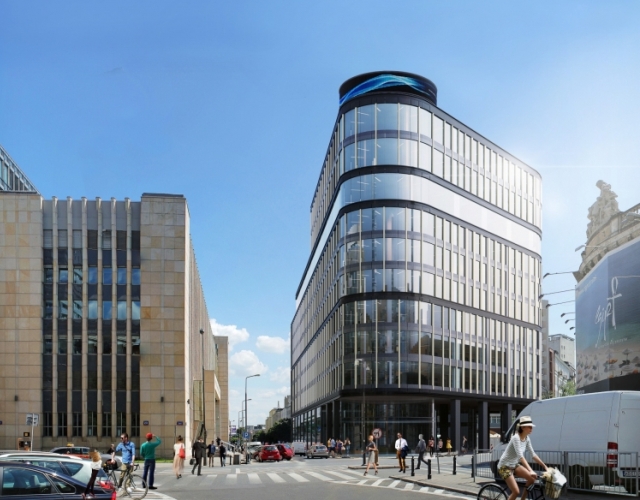 Wizualizacja biurowca ASTORIA