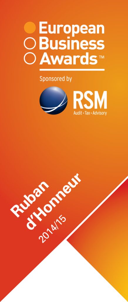 „Ruban d’Honneur” European Business Awards