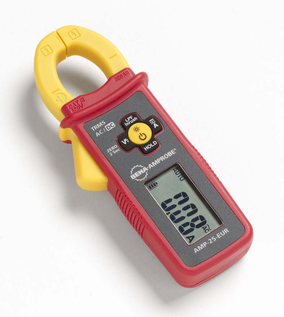 Miernik cęgowy Beha-Amprobe AMP-25-EUR AC/DC TRMS Mini-Clamp - najważniejsze funkcje w profesjonalnym kieszonkowym mierniku