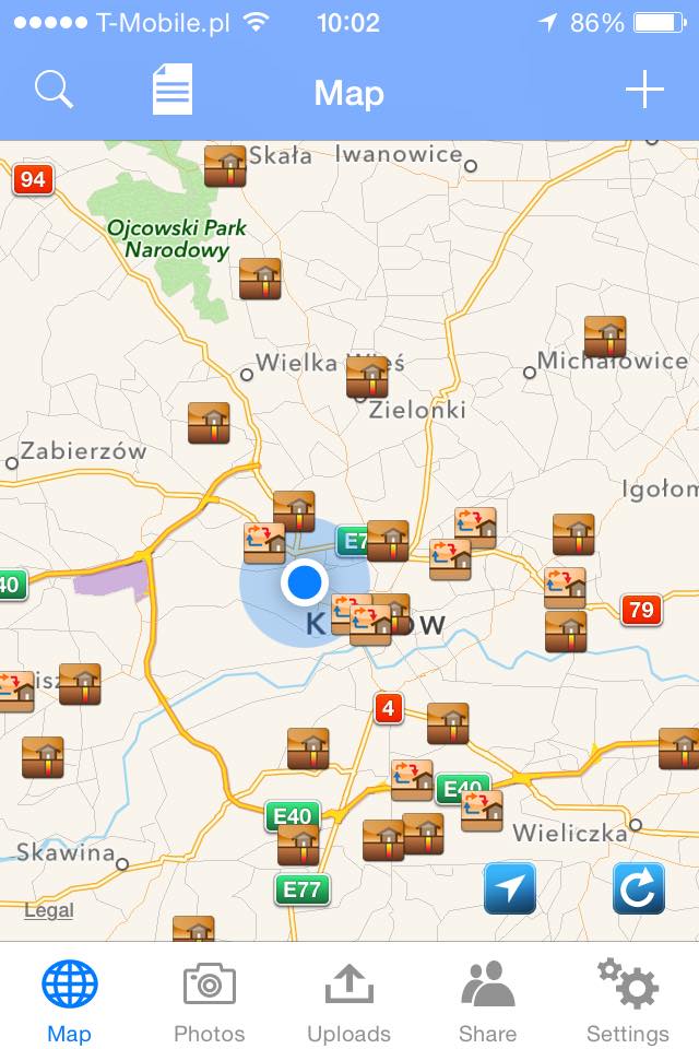 Aplikacja mobilna Repowermap z referencjami instalatora