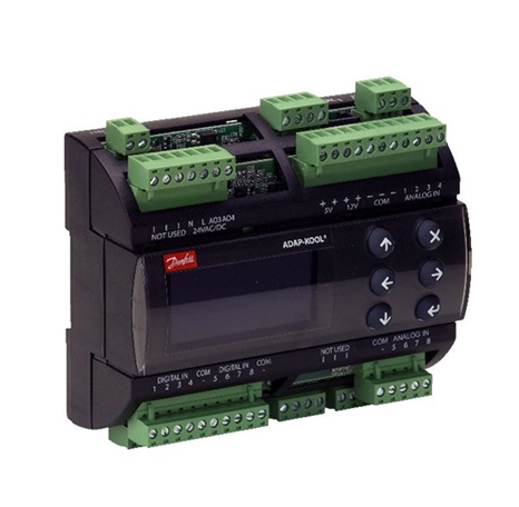 Nowy sterownik zespołu sprężarkowego i skraplacza AK-PC 551