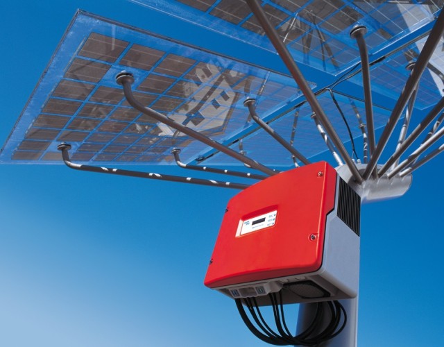 Instalacja solarna z inwerterem zasilania