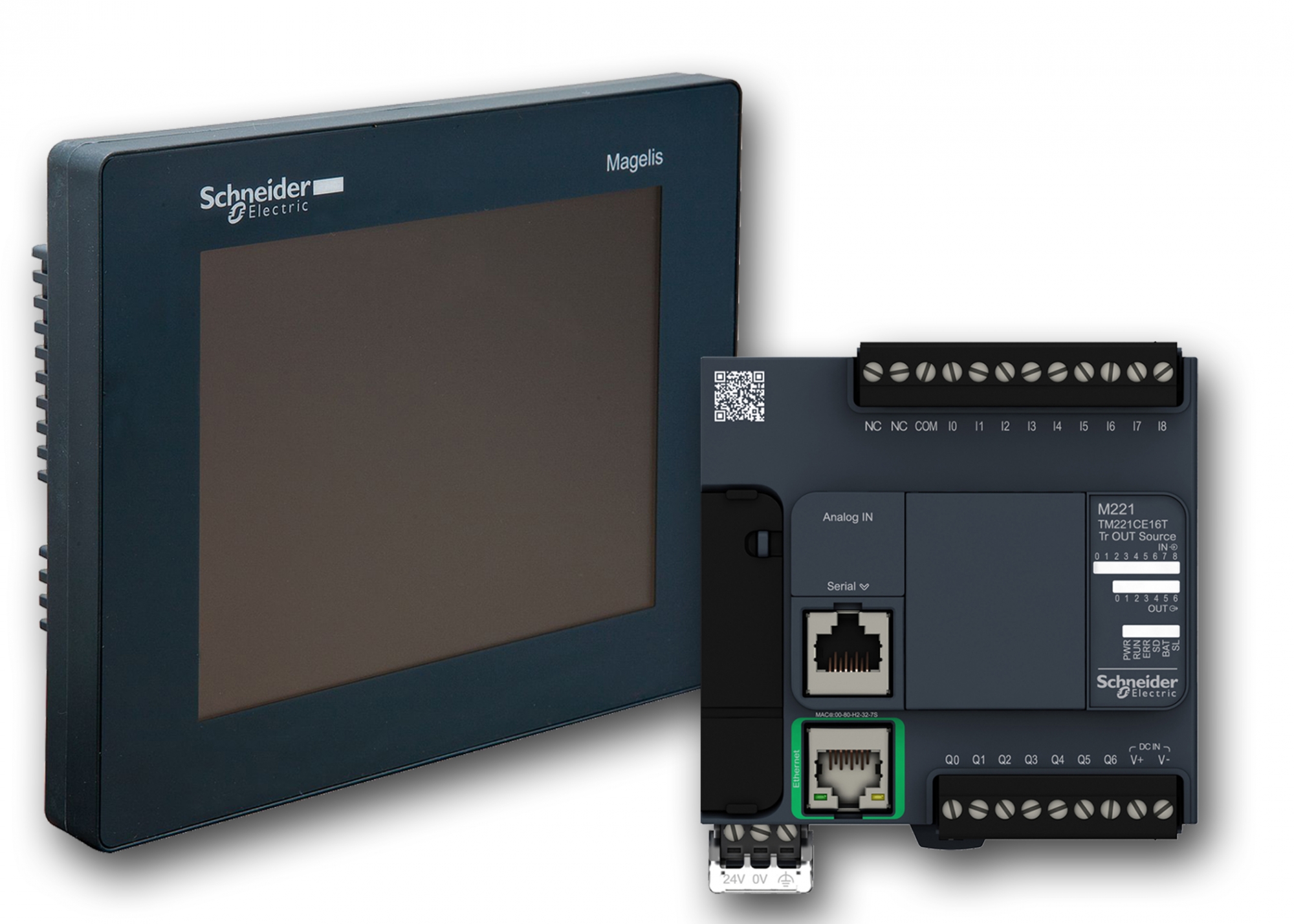 Nowy zestaw startowy PLC Schneider Electric M221