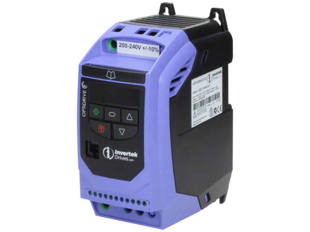 Falownik Optidrive E2 dla silników jednofazowych